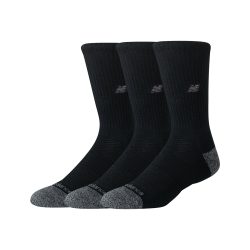New Balance New Balance Active Premium Crew 3 Pack unisex, schwarz, Grösse: S  unisex, schwarz, Grösse: S