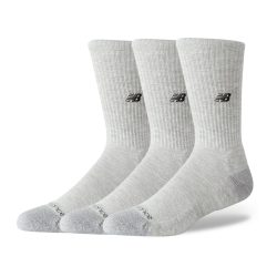New Balance New Balance Active Premium Crew 3 Pack unisex, grau, Grösse: S  unisex, grau, Grösse: S
