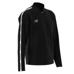New Balance New Balance TW Training 1/4 Knitted Midlayer Herren, schwarz, Grösse: S  Herren, schwarz, Grösse: S
