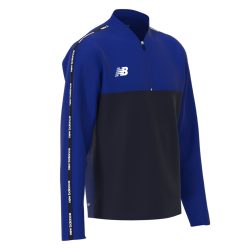 New Balance New Balance TW Training 1/4 Knitted Midlayer Herren, blau, Grösse: XS  Herren, blau, Grösse: XS