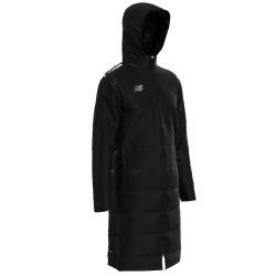 New Balance Y TW Training Long Stadium Jacket  unisex, schwarz, Grösse: YXS