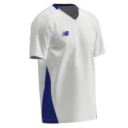 New Balance Y TW Kit Score SS Jersey  unisex, weiss, Grösse: YXS