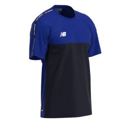 New Balance New Balance W TW Training SS Jersey Damen, blau, Grösse: 10  Damen, blau, Grösse: 10