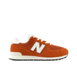 New Balance Kids 574 Lace unisex, orange, Grösse: 35.5