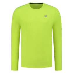 New Balance New Balance Accelerate Long Sleeve Herren, gelb, Grösse: L Athletic Fit Herren, gelb, Grösse: L