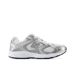 New Balance Kids 408 Bungee Lace unisex, weiss, Grösse: 28