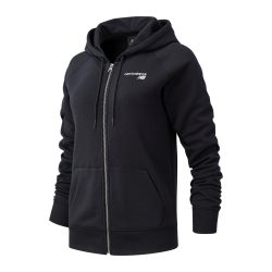 New Balance New Balance W NB Classic Core Fleece Fashion Full Zip Damen, schwarz, Grösse: M Relaxed Fit Damen, schwarz, Grösse: M