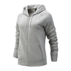 New Balance New Balance W NB Classic Core Fleece Fashion Full Zip Damen, grau, Grösse: XS Relaxed Fit Damen, grau, Grösse: XS