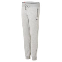New Balance New Balance W NB Small Logo Pants Damen, grau, Grösse: L Relaxed Fit Damen, grau, Grösse: L