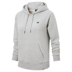 New Balance New Balance W NB Small Logo Hoodie Damen, grau, Grösse: S Relaxed Fit Damen, grau, Grösse: S