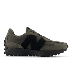New Balance M 327 Dark Wood Freizeitschuhe / Sneaker Herren, grün, Grösse: 37.5