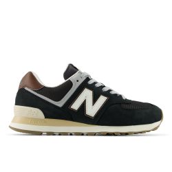 New Balance U 574 Wood Freizeitschuhe / Sneaker unisex, schwarz, Grösse: 45.5