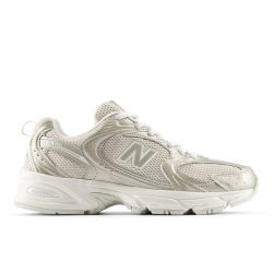 New Balance U 530 Metallic Fashion Freizeitschuhe / Sneaker unisex, grau, Grösse: 46.5