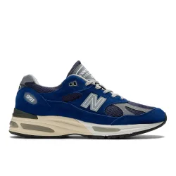 New Balance M 991 Made in UK v2 Vibrant Chroma Freizeitschuhe / Sneaker unisex, blau, Grösse: 36