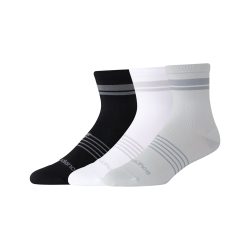 New Balance New Balance Pro Running Quarter Socks 3 Pack unisex, mehrfarbig, Grösse: S  unisex, mehrfarbig, Grösse: S