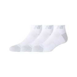 New Balance New Balance Active Low Cut Socks 3 Pack unisex, weiss, Grösse: L  unisex, weiss, Grösse: L
