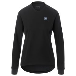 Giro W Roust LS Wind Jersey Damen schwarz, Grösse S
