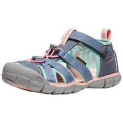 KEEN Kids Y Seacamp II CNX Trekkingsandalen, blau, Grösse: 35