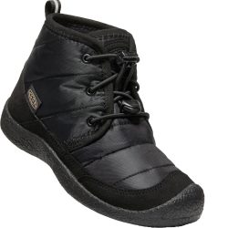 KEEN Kids Y Howser II Chukka WP Winterschuhe, schwarz, Grösse: 32.5