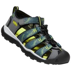 KEEN Kids Y Newport Neo H2 Trekkingsandalen, grün, Grösse: 32.5
