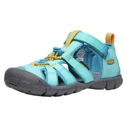 KEEN Kids Y Seacamp II CNX Trekkingsandalen, blau, Grösse: 34