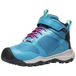 KEEN Kids C Wanduro Mid WP Wander-/Trekkingschuhe halbhoch, blau, Grösse: 27.5