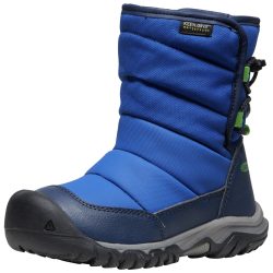 KEEN Kids C Puffrider WP Winterschuhe, blau, Grösse: 27.5