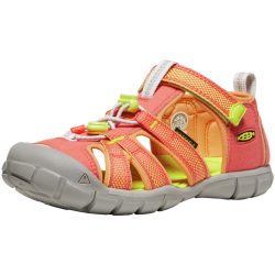 KEEN Kids Y Seacamp II CNX Trekkingsandalen, orange, Grösse: 35