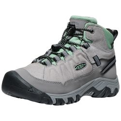 KEEN Kids Y Targhee IV Mid WP Wander-/Trekkingschuhe halbhoch, grau, Grösse: 35