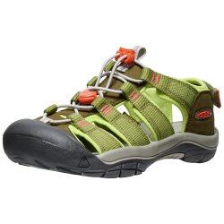 KEEN Kids Y Newport Boundless Trekkingsandalen, grün, Grösse: 32.5