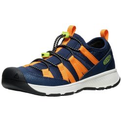 KEEN Kids Y Motozoa Sneaker Freizeitschuhe, blau, Grösse: 34