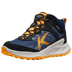 KEEN Kids Y Zionic Mid WP Wander-/Trekkingschuhe halbhoch, blau, Grösse: 35