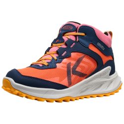 KEEN Kids Y Zionic Mid WP Wander-/Trekkingschuhe halbhoch, orange, Grösse: 35