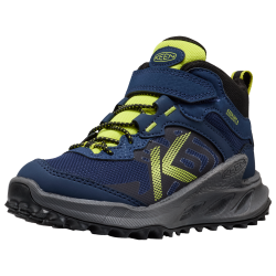 KEEN Kids C Zionic Mid WP Multifunktionsschuhe, blau, Grösse: 25.5