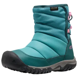 KEEN Kids Y Puffrider WP Winterschuhe, blau, Grösse: 35