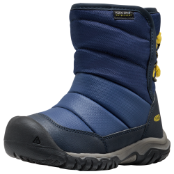 KEEN Kids C Puffrider WP Winterschuhe, blau, Grösse: 24