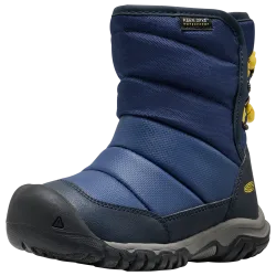 KEEN Kids C Puffrider WP Winterschuhe, blau, Grösse: 24