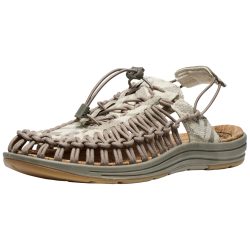 KEEN A Uneek II Convertible Canvas Freizeitsandalen unisex, beige, Grösse: 37