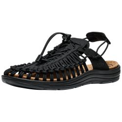 KEEN A Uneek II Convertible Freizeitsandalen unisex, schwarz, Grösse: 36