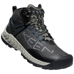 KEEN M Nxis Evo Mid WP Wander-/Trekkingschuhe halbhoch Herren, grau, Grösse: 39.5