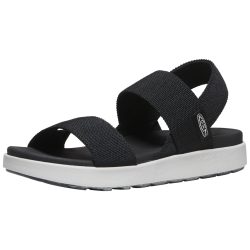 KEEN W Elle Backstrap Freizeitsandalen Damen, schwarz, Grösse: 35.5