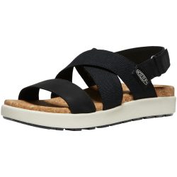 KEEN W Elle Criss Cross Freizeitsandalen Damen, schwarz, Grösse: 36