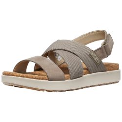 KEEN W Elle Criss Cross Freizeitsandalen Damen, braun, Grösse: 41