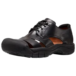 KEEN M Newport Oxford Freizeitschuhe Herren, schwarz, Grösse: 40
