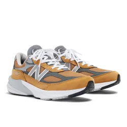 New Balance U 990 MiUS v6 Freizeitschuhe / Sneaker unisex, braun, Grösse: 37.5