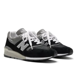 New Balance M 997 Made in USA Freizeitschuhe / Sneaker unisex, schwarz, Grösse: 42.5