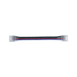 Paulmann 78466 Connector RGBW Slim Flex 12mm Verbindungskabel Kabellänge: 0.12 m 24 V (L x B x H) 0.126 x 14 x 5.5 mm 1