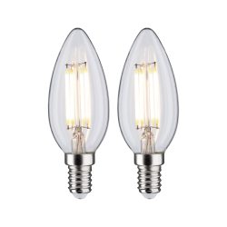 Paulmann 70453 LED EEK F (A - G) E14 Kerzenform 4.8 W Neutralweiß (Ø x H) 35 mm x 98 mm 2 St.
