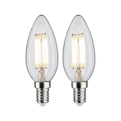 Paulmann 70453 LED EEK F (A - G) E14 Kerzenform 4.8 W Neutralweiß (Ø x H) 35 mm x 98 mm 2 St.