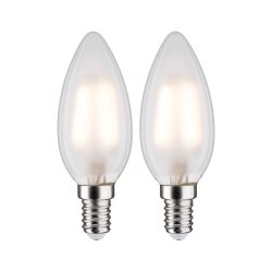 Paulmann 28636 LED EEK G (A - G) E14 3 W Warmweiß (Ø x H) 35 mm x 98 mm 2 St.